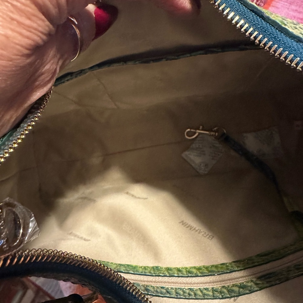 Brahmin Tabitha Zesty Green Ombré. - Picture 7 of 8